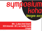 Symposium Koha 2013